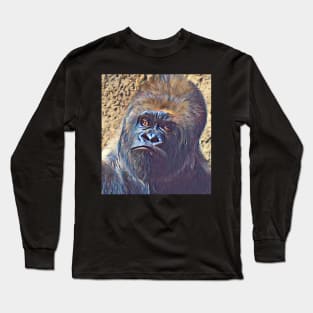 Western Lowland Gorilla Long Sleeve T-Shirt